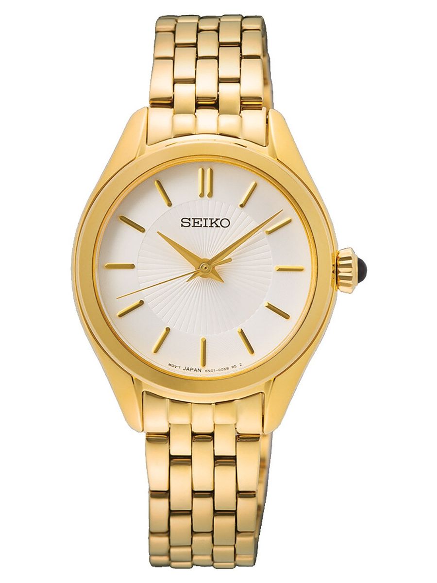 Seiko Women's Watch Gold Tone SUR538P1 • uhrcenter