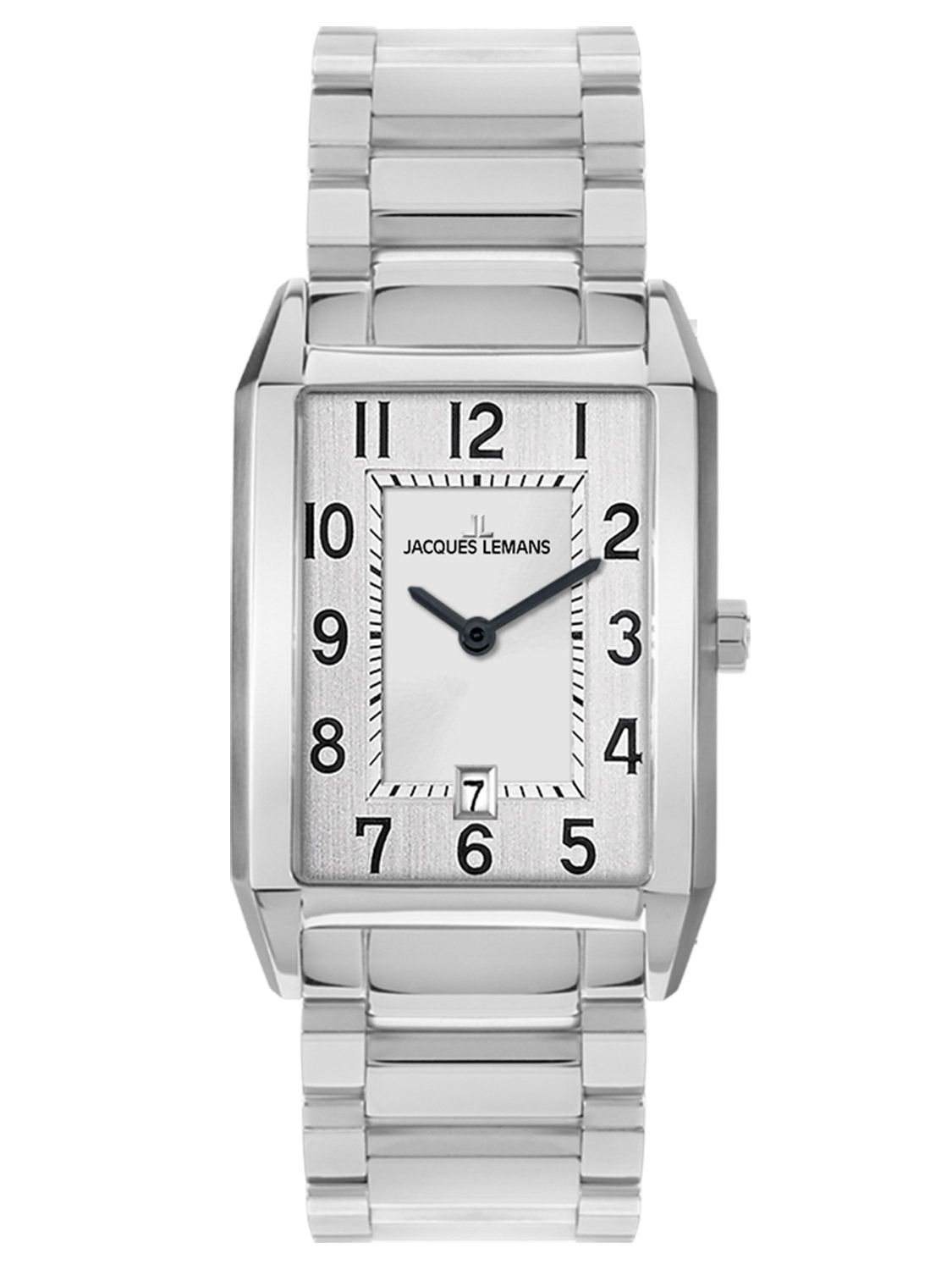 • Jacques Quartz 1-2160G Men\'s Lemans Stainless Watch Steel uhrcenter