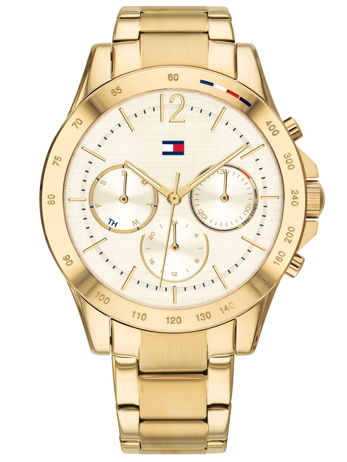 tommy watch gold