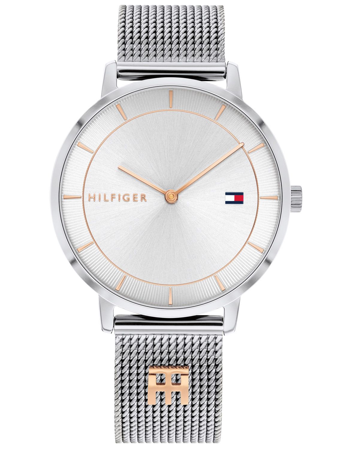 tommy hilfiger two tone watch