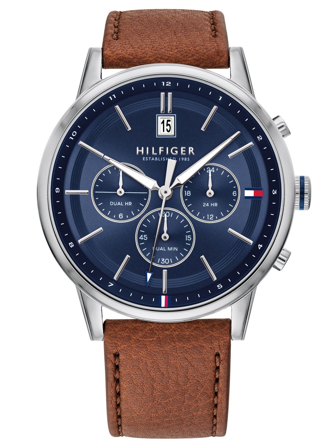 tommy hilfiger dual time gents watch 
