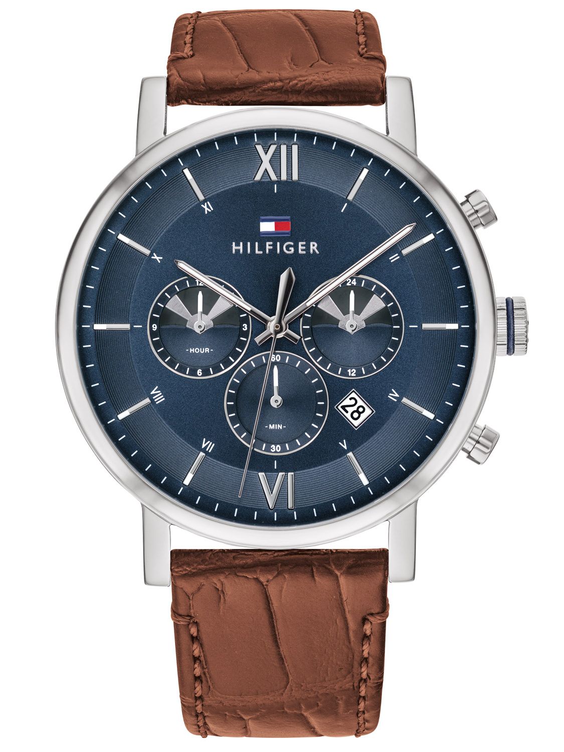 tommy hilfiger dual time gents watch