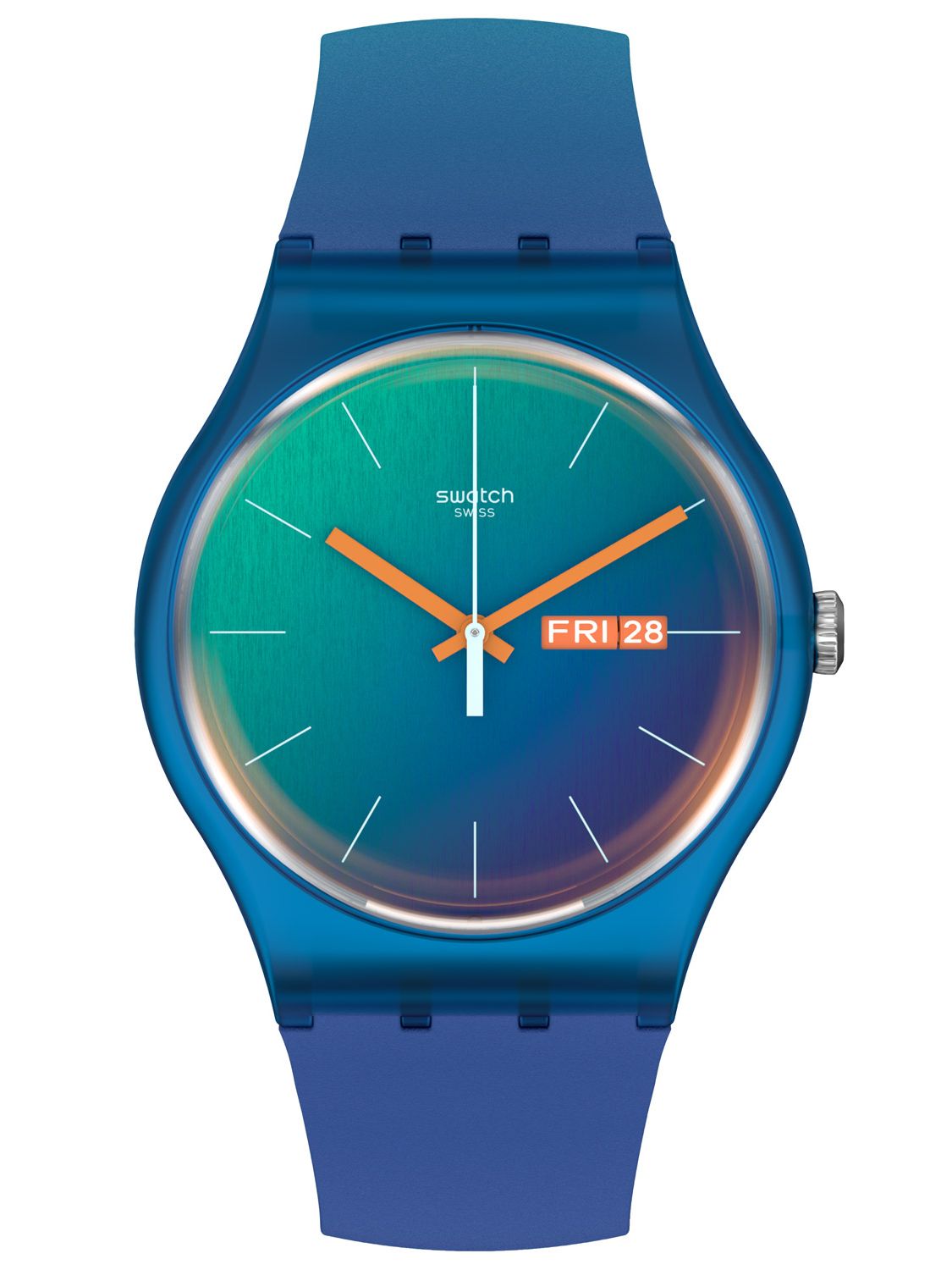 Swatch Wristwatch Fade to Teal SO29N708 order at uhrcenter