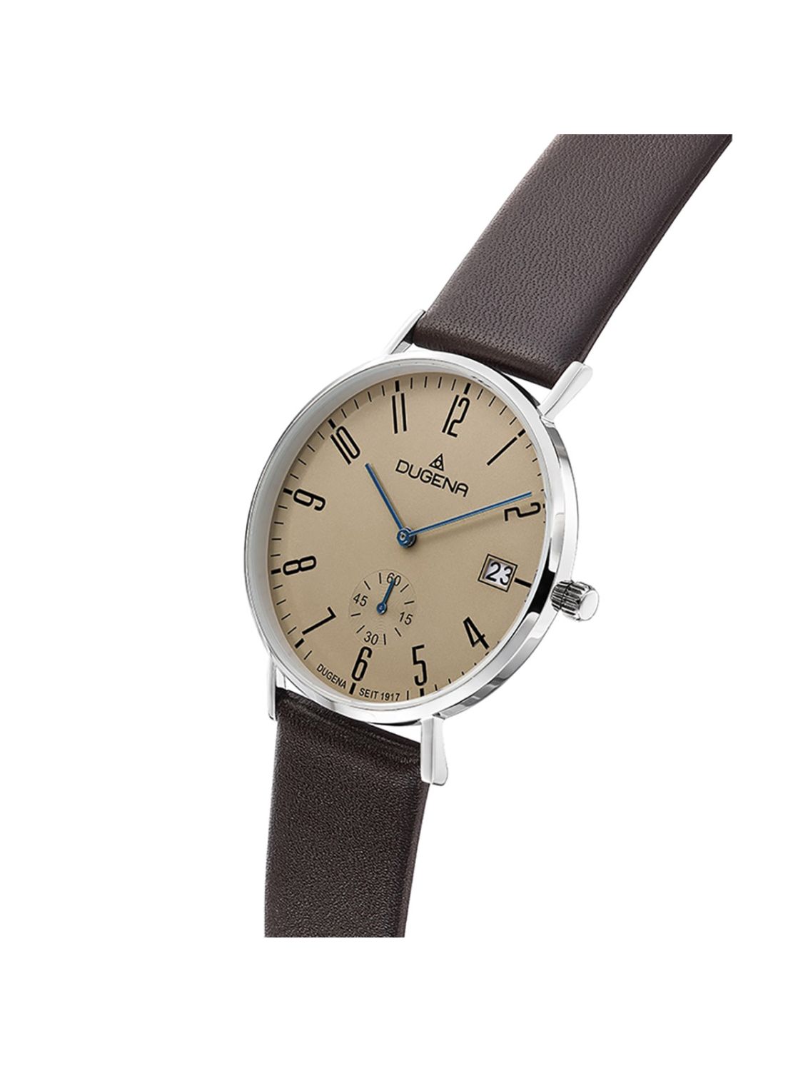 Dugena Men\'s 4460664-1 Strap Leather Mondo Brown Watch Quartz
