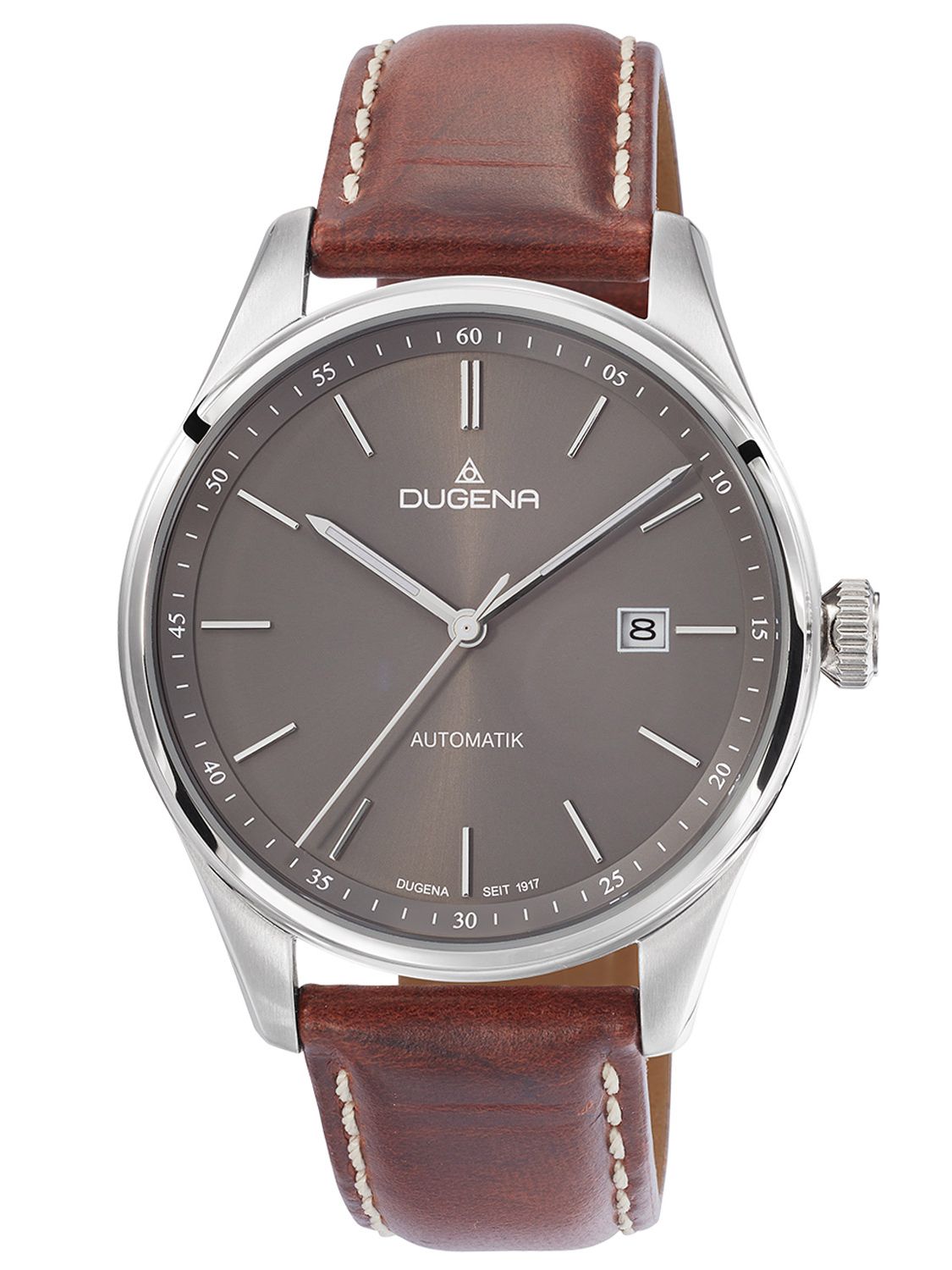 Dugena Men's Watch Automatic Milano with Leather Strap 4461012