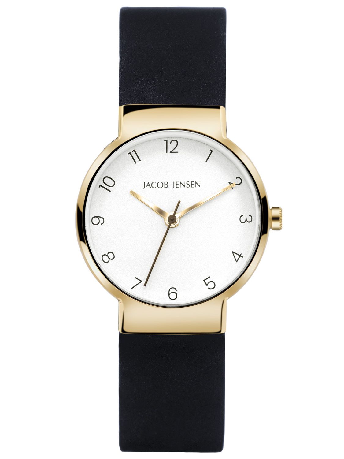 Uhrwerk Jacob Jensen Uhr Damen Jacob Jensen Damen-Armbanduhr Titan