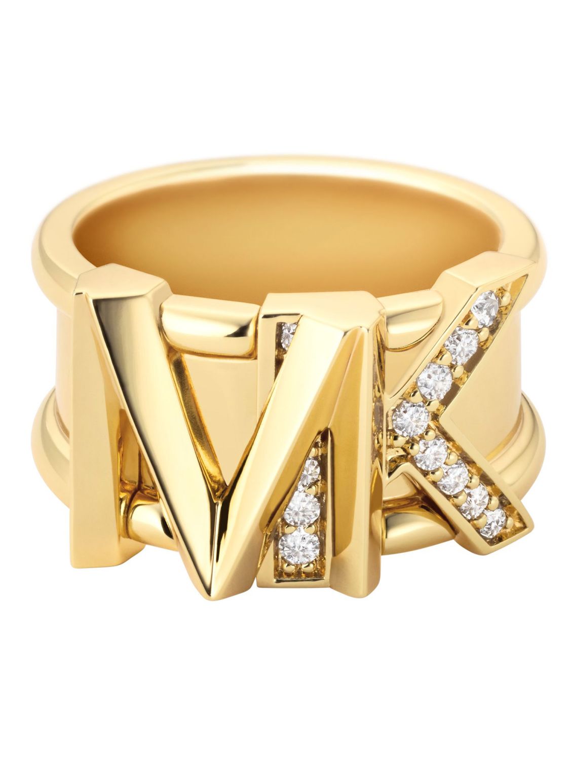 MICHAEL KORS MKJ7836710 Ladies' Ring Gold Tone