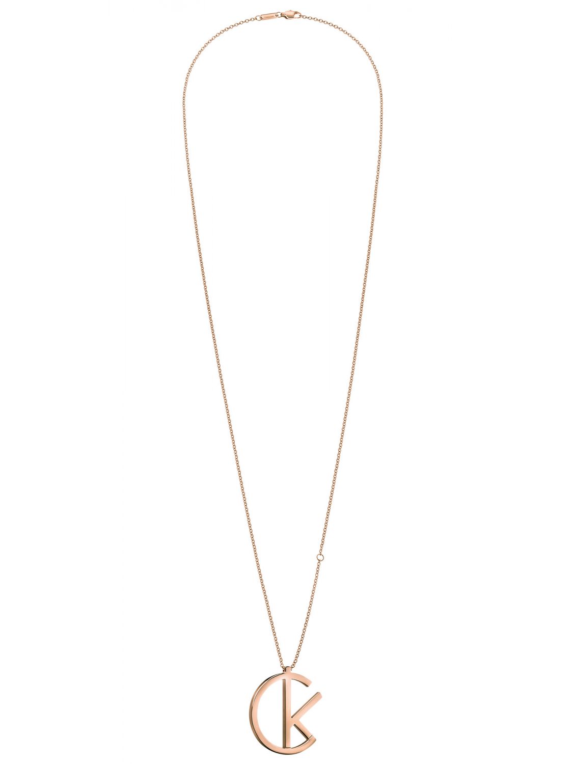 calvin klein gold necklace
