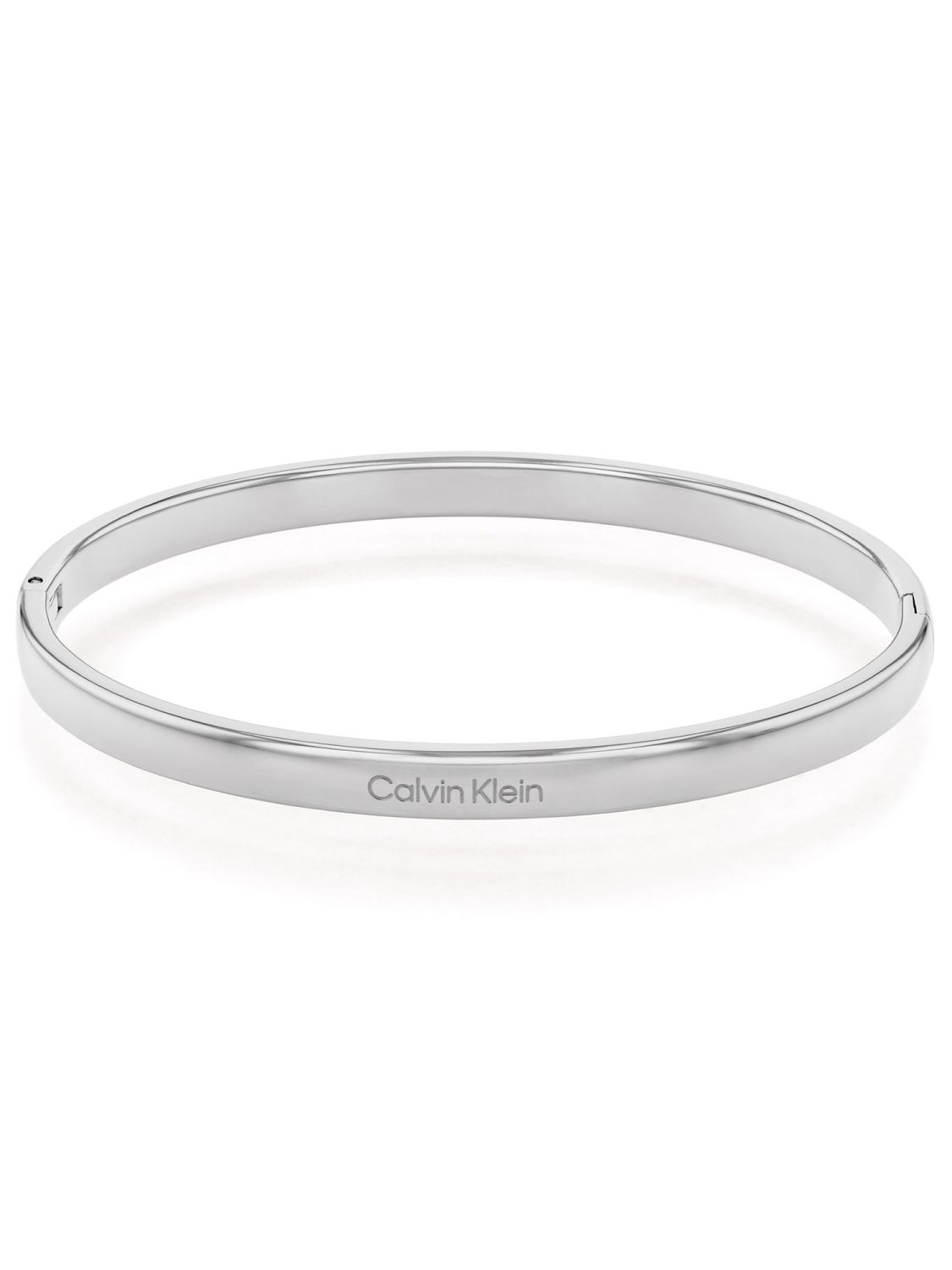 Calvin klein silver bangle hotsell