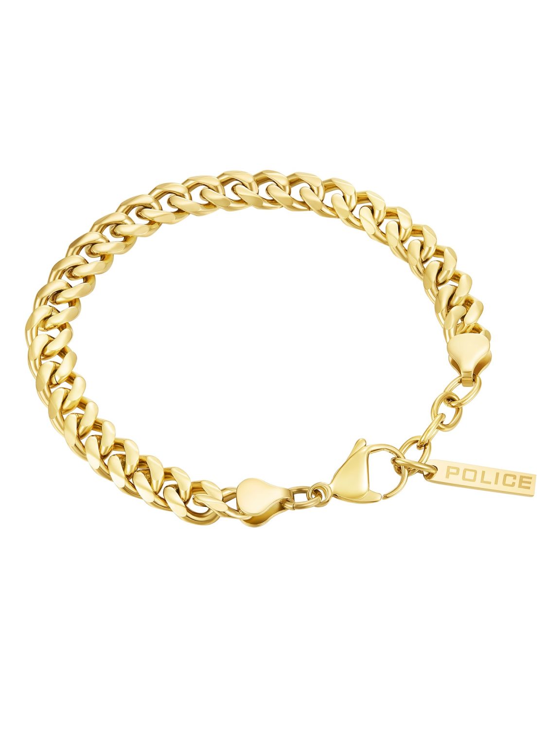 Police Men's Bracelet Gold Plated Stainless Steel PEAGB0006604 • uhrcenter