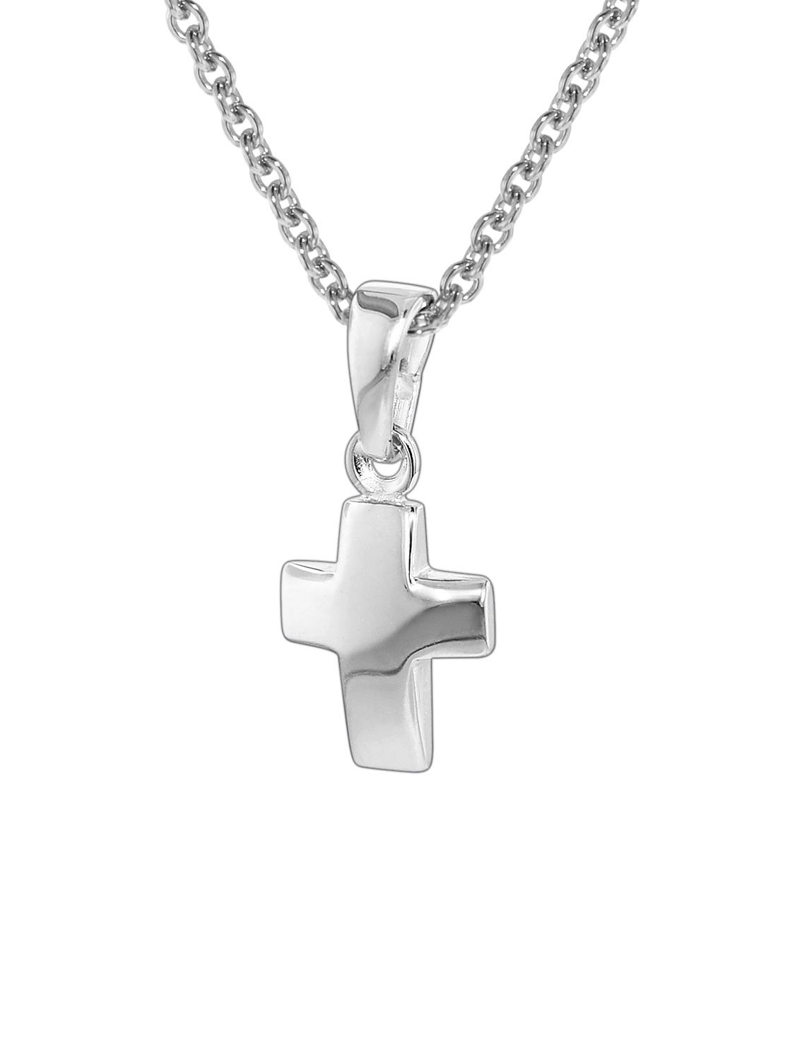 trendor Silber Kinder-Halskette mit Kreuz-Anhänger 35787 kaufen