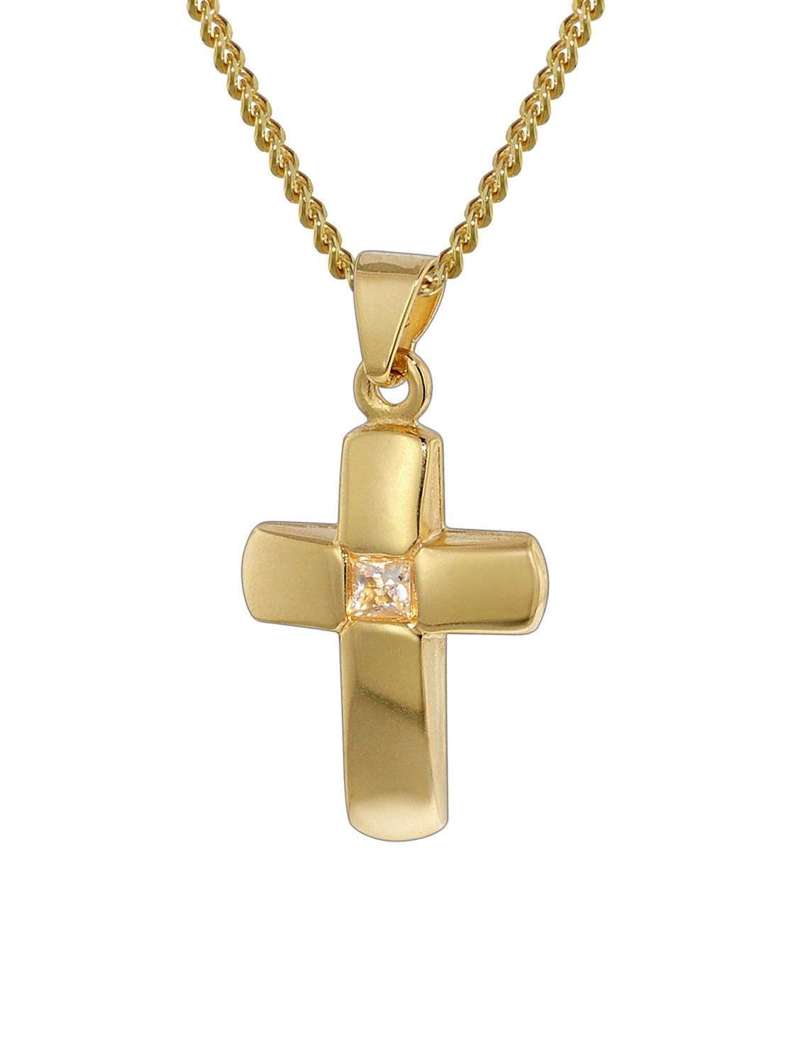 trendor Gold 333 8K Cross Pendant with chain for Kids 35794 • uhrcenter