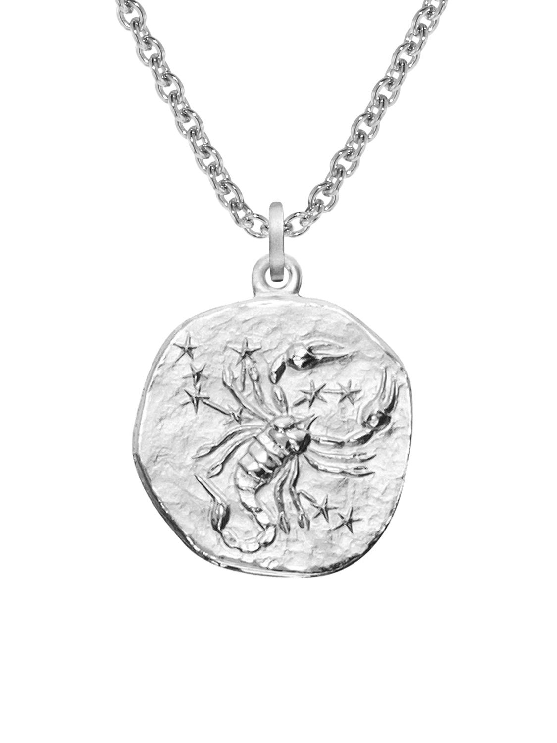 trendor Sternzeichen Skorpion mit Halskette 925 Silber Ø 16 mm 08441-11 •  uhrcenter