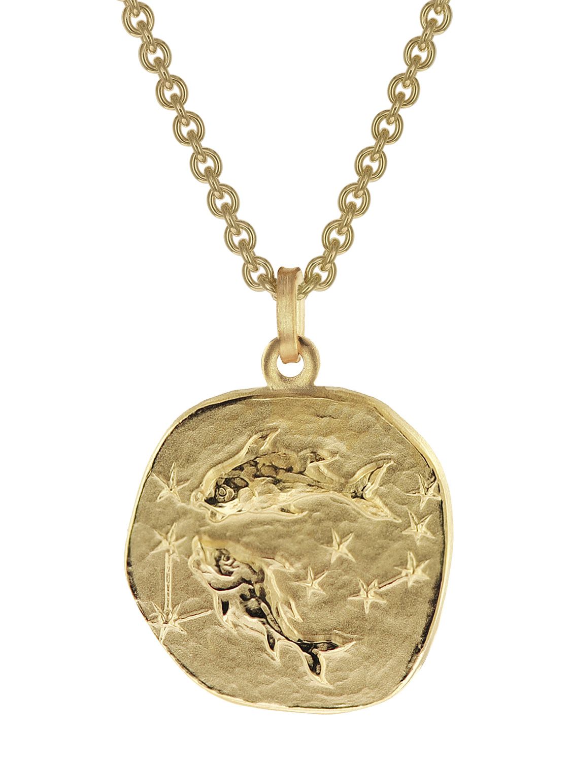 trendor Fische Sternzeichen Ø 20 39070-03 Gold auf Silber uhrcenter Herrenkette • mm