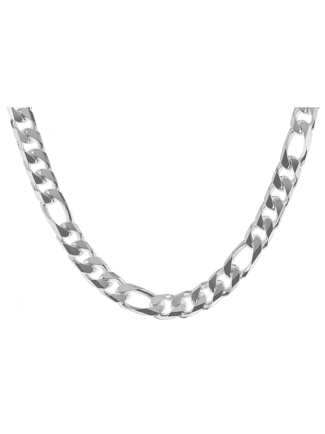 trendor 75646 Halskette für Männer Silber 925 Figaro ...
