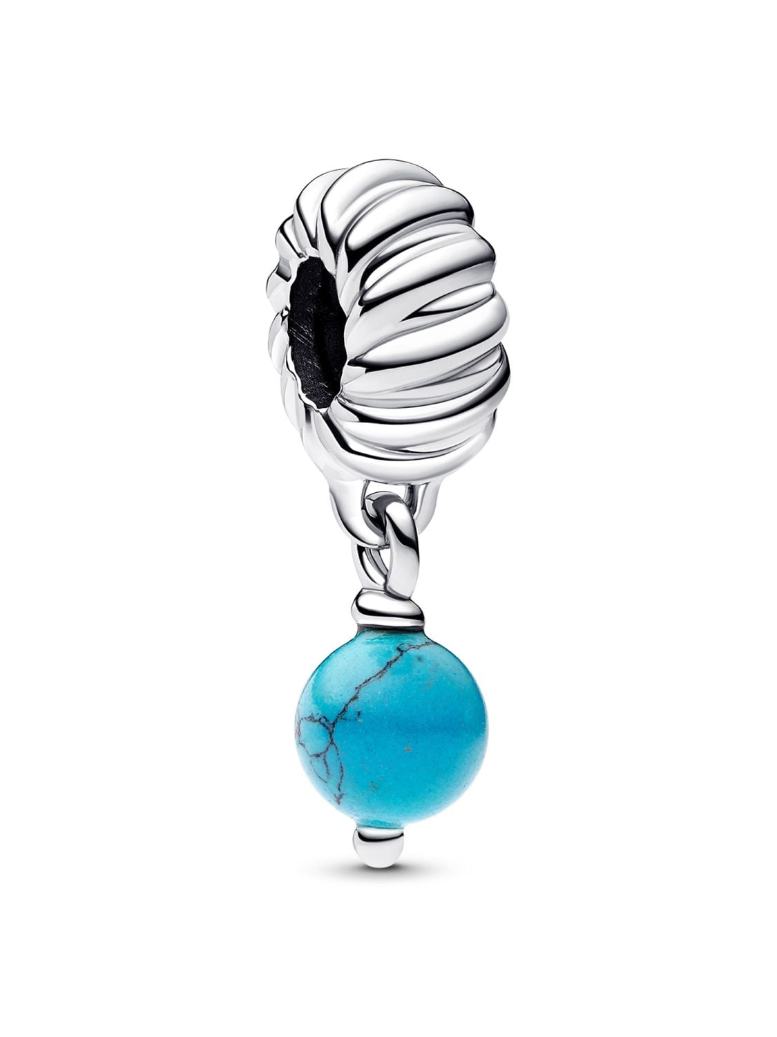 Pandora Dangle Charm Silver Turquoise 793901C01 • uhrcenter