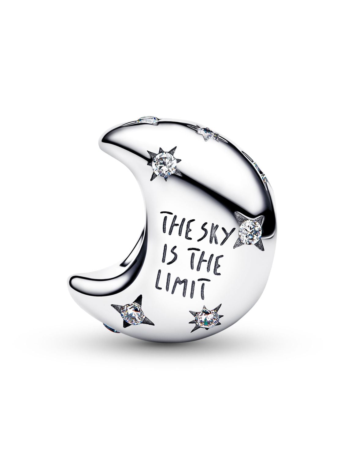 Pandora Charm Silver Crescent Moon 794254C01 • uhrcenter