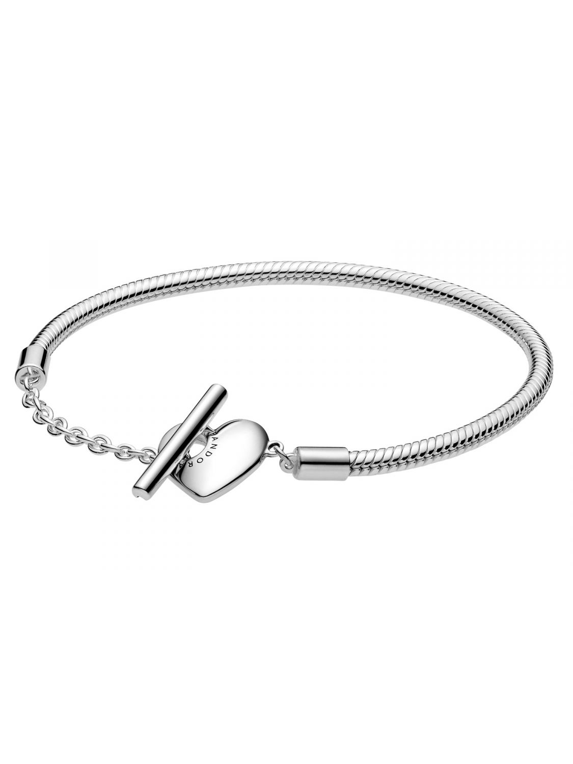 Smooth Sterling Silver Clasp Bracelet | Sterling silver | Pandora US