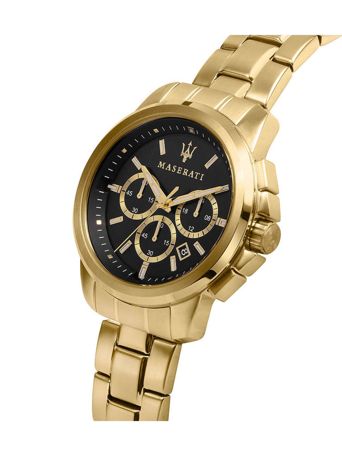 Maserati R8873621013 Herren-Armbanduhr Chronograph Successo gold 