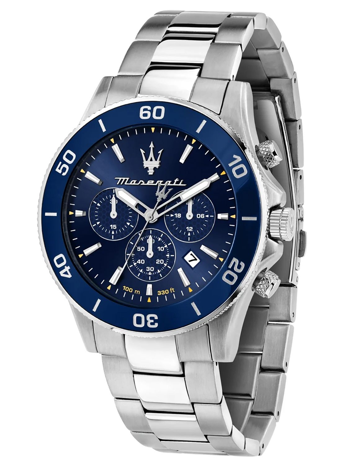 Maserati Herren-Armbanduhr • Blau Chronograph R8873600002 Competizione uhrcenter