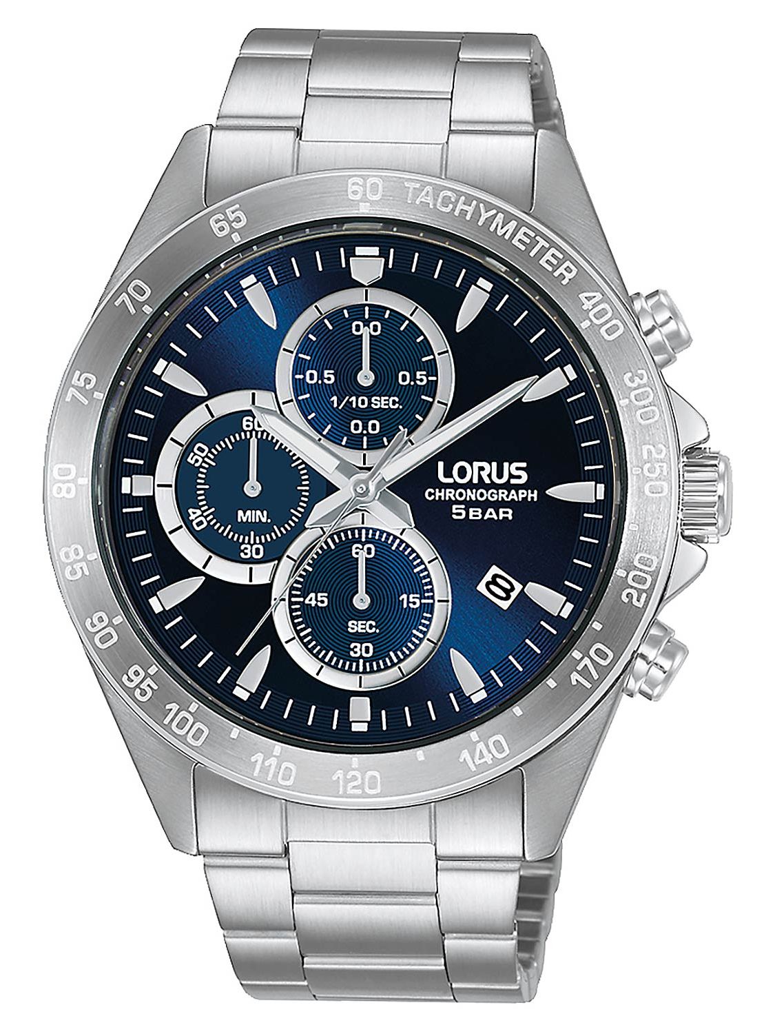 LORUS RM365GX9 Men's Wristwatch Chronograph Blue