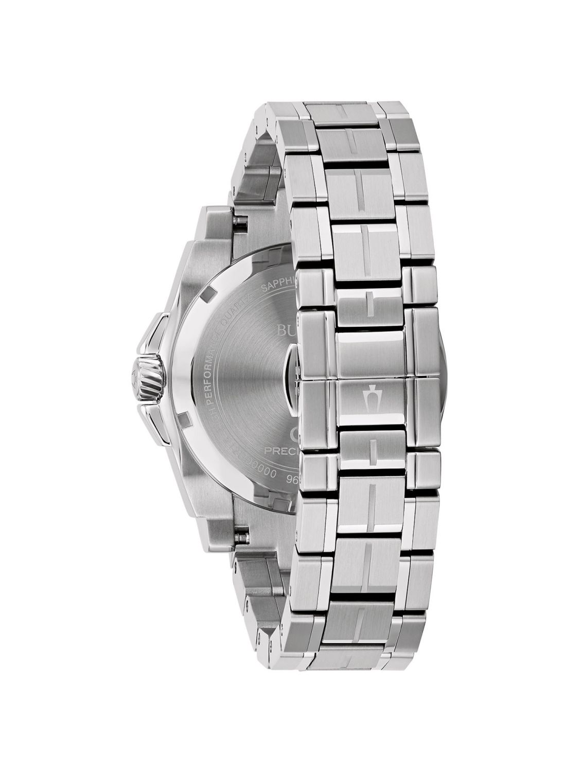 Steel/Black • Wristwatch Luxury 96B417 Men\'s Bulova uhrcenter