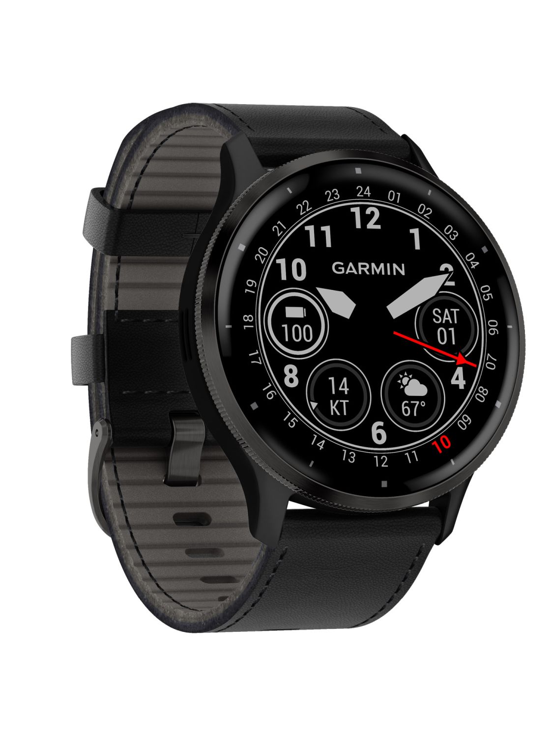  Garmin Venu 3 Slate Stainless Steel Bezel 1.4-Inch AMOLED  Touchscreen Display Smart Watch with 45mm Black Case and Silicone Band :  Electronics