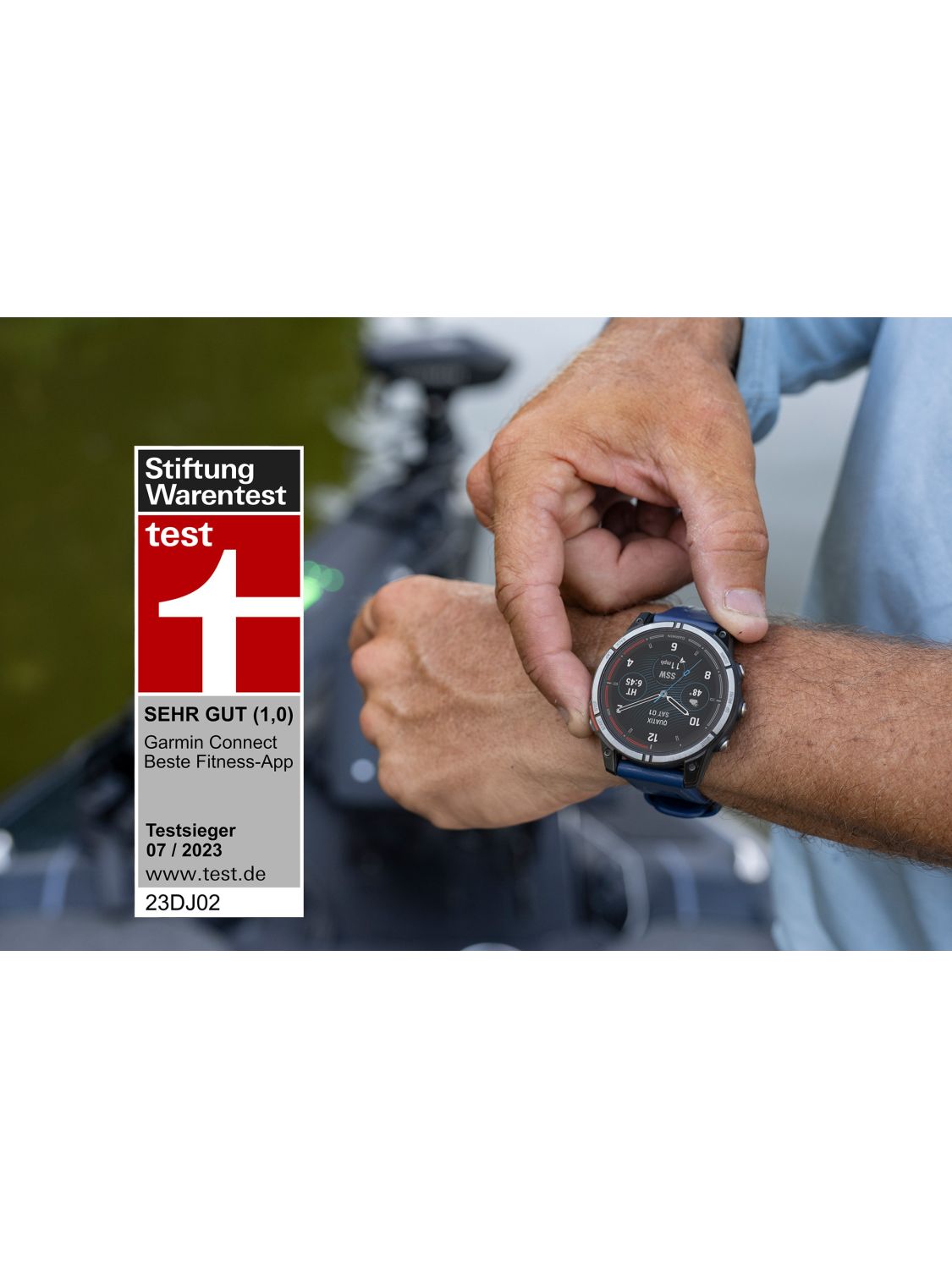 Garmin Quatix 7 Pro Marine Smartwatch Black/Titanium 010-02803-81
