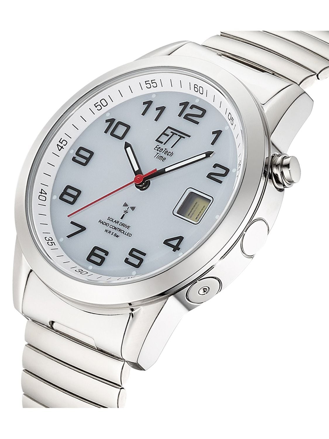 ETT Eco Tech Time Funk-Solar Herren-Armbanduhr Gobi mit Zugband