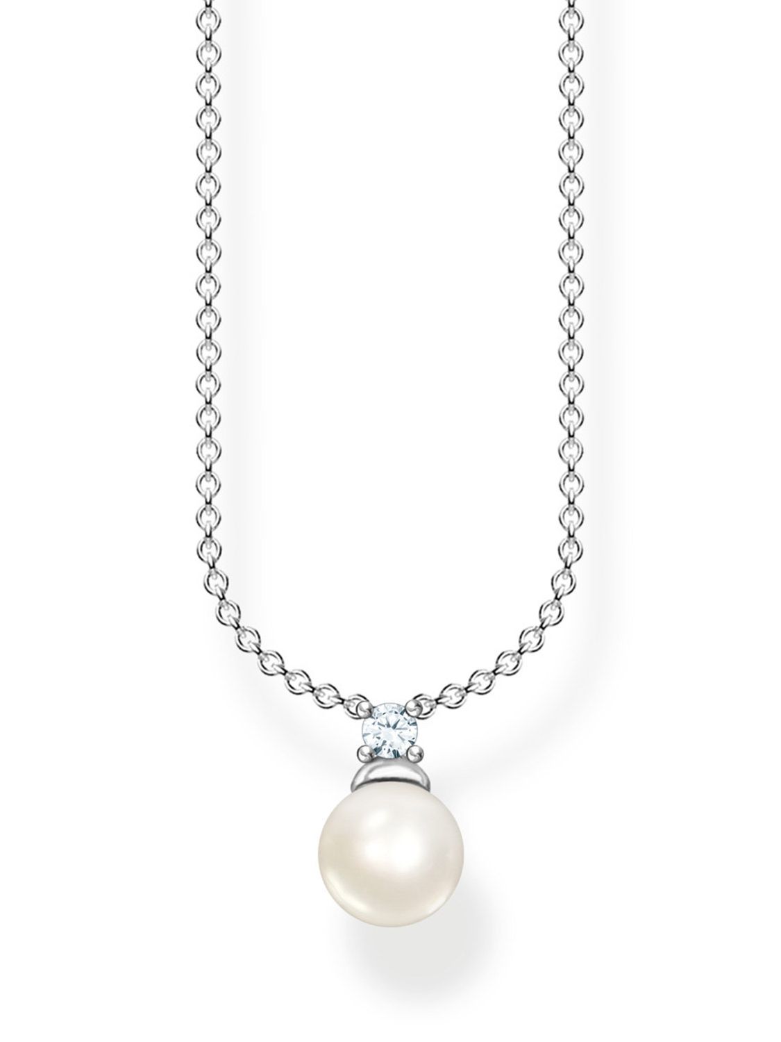 Thomas Sabo Damen-Halskette Perle Silber • uhrcenter KE2121-167-14-L45v
