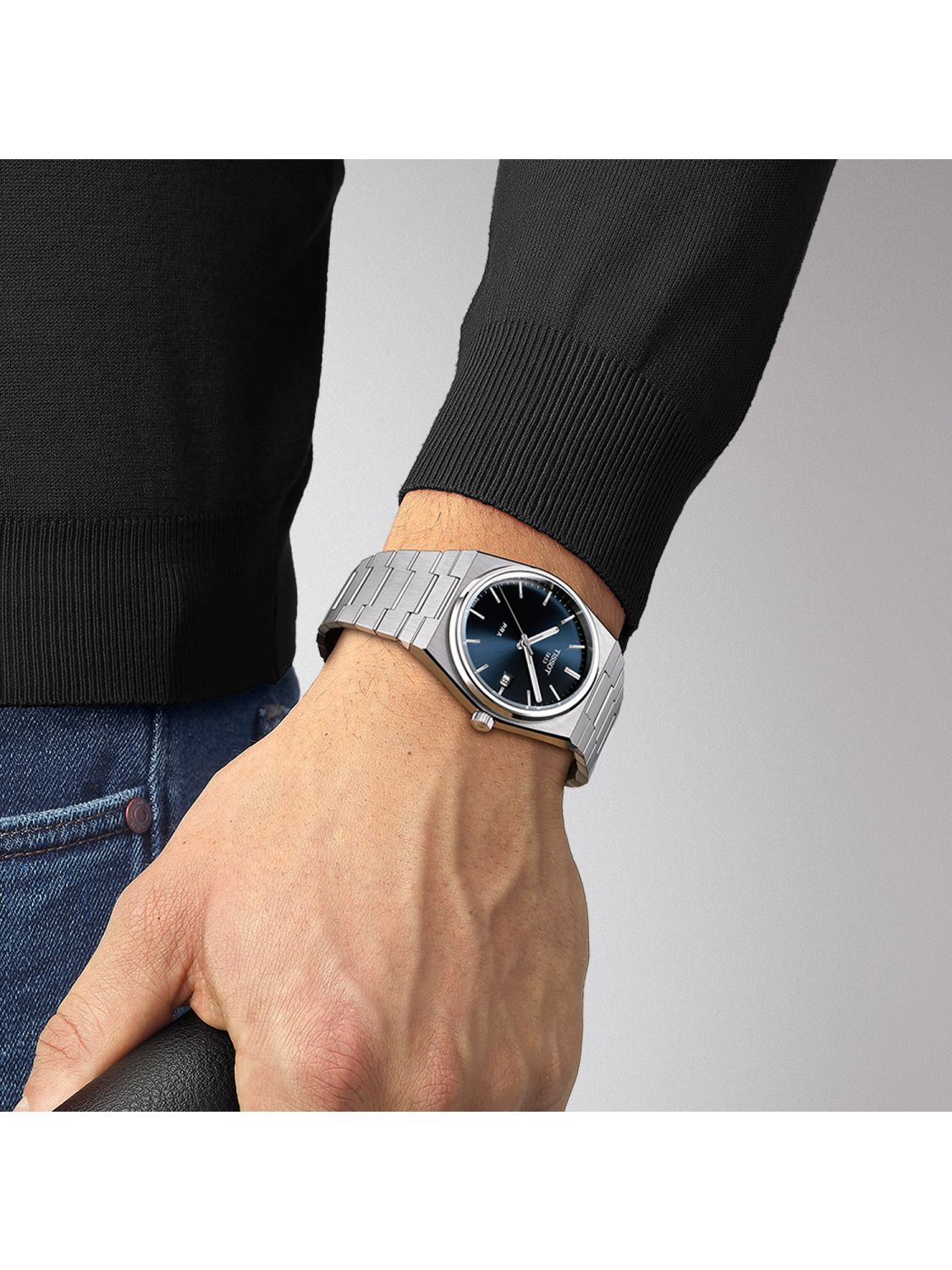 Tissot Men's Watch PRX 40 205 Dark Blue T137.410.11.041.00 • uhrcenter