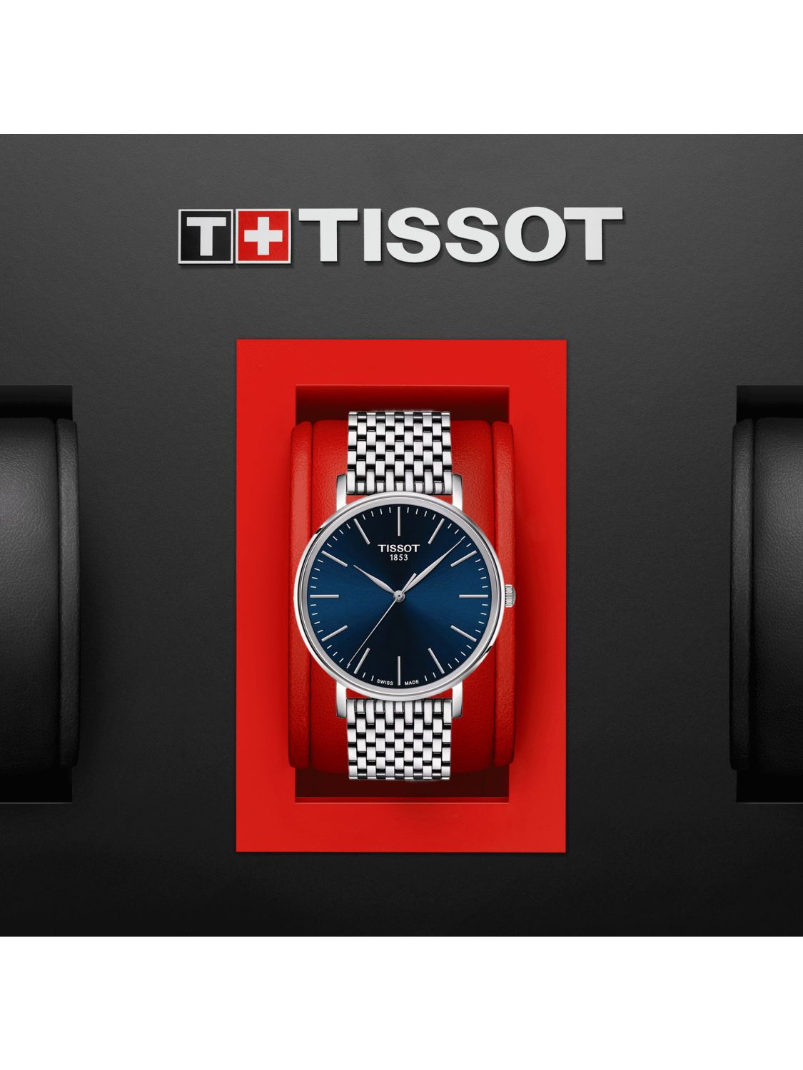 Tissot Men s Watch Everytime Steel Blue T143.410.11.041.00 uhrcenter