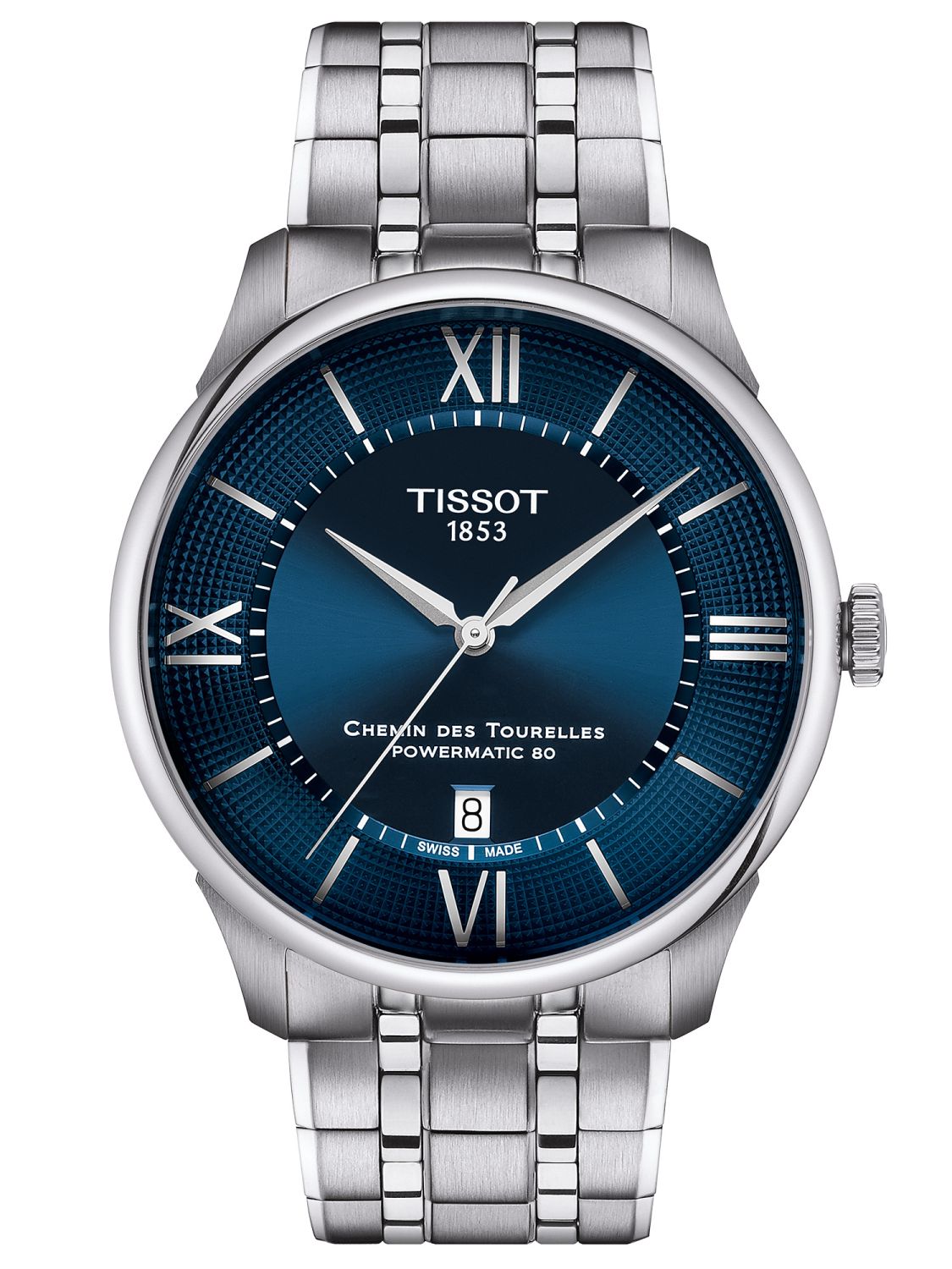 Tissot Herrenuhr Automatik Chemin des Tourelles 42 mm Blau T139.407.11.048.00 uhrcenter