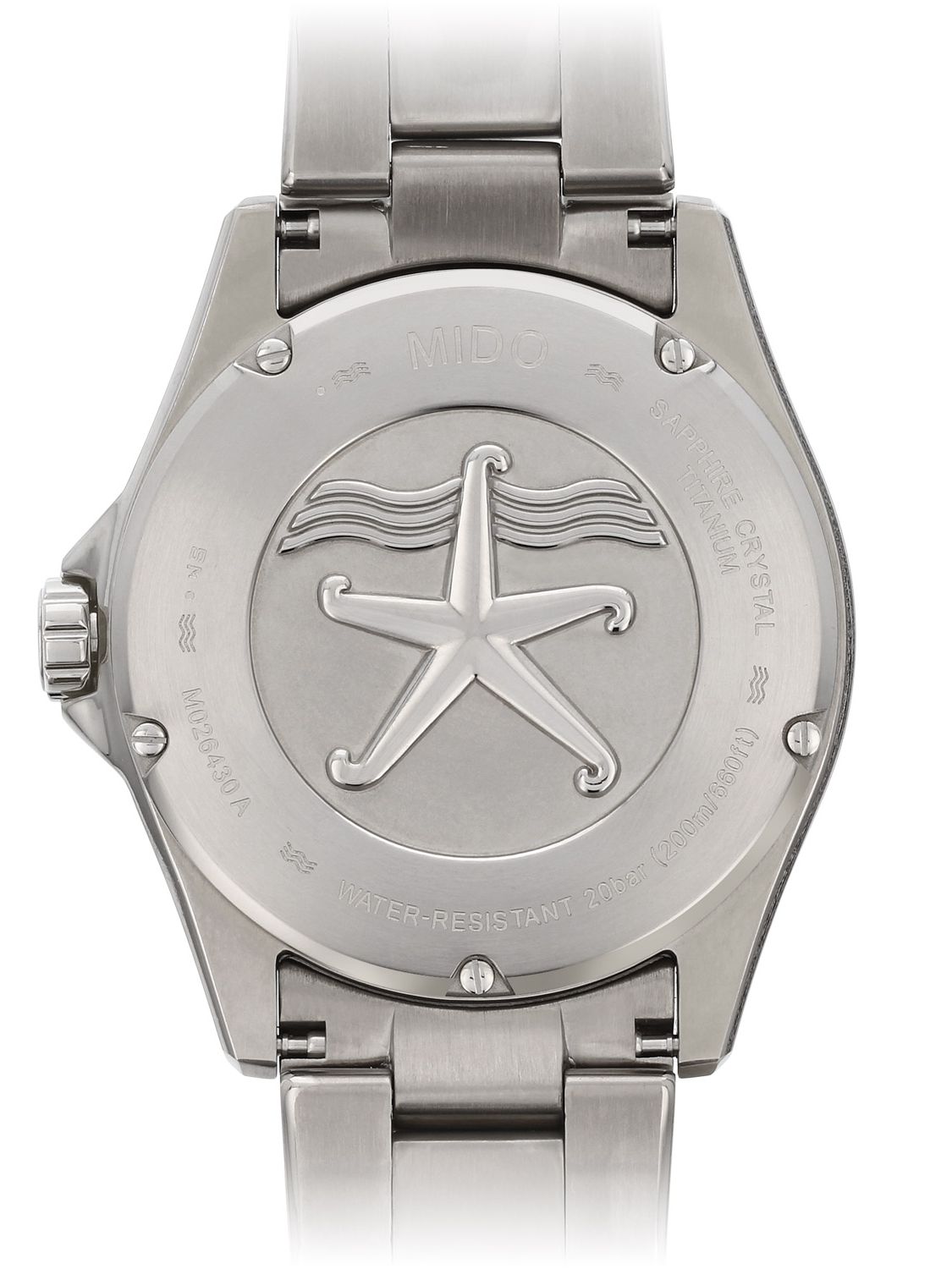 Mido Men's Automatic Watch Ocean Star Titanium M026.430.44.061.00 ...