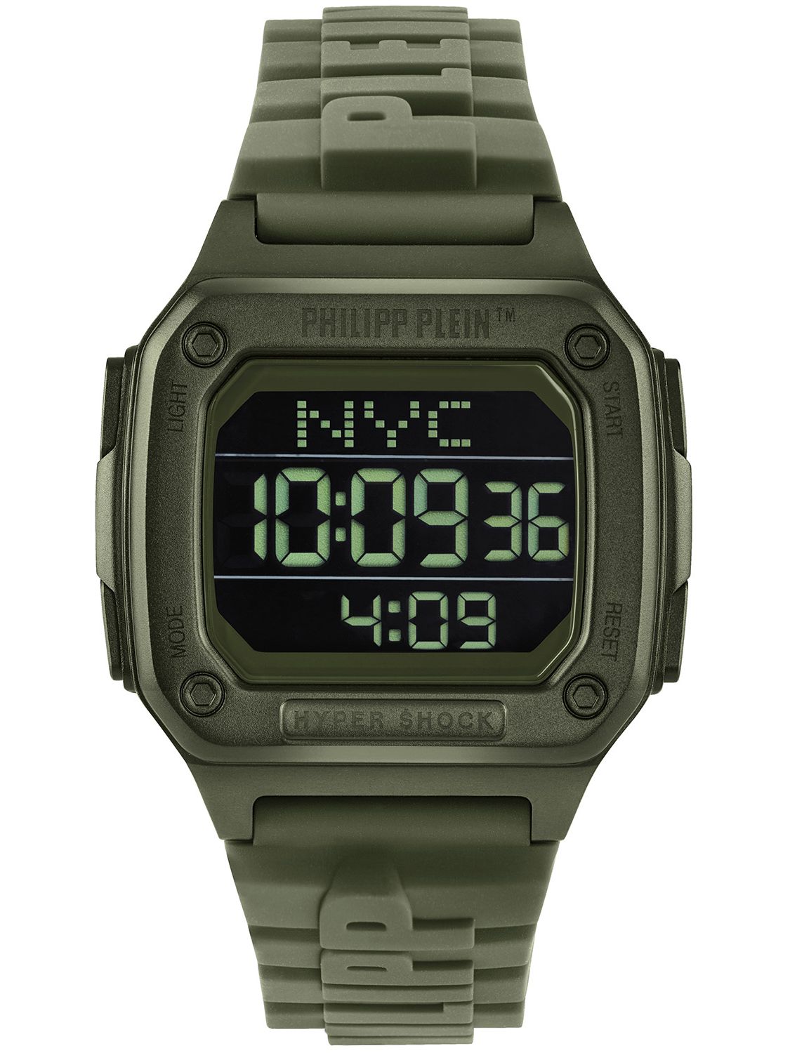 Philipp Plein Digital Watch Hyper $hock Green PWHAA0421 • uhrcenter