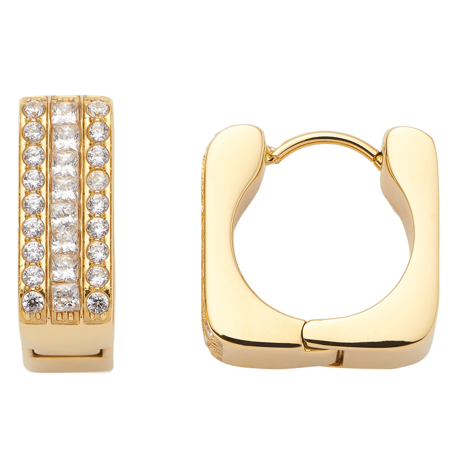 Leonardo 025426 Damen-Ohrringe Creolen Sarah Goldfarben Leonardo 025426 Damen-Ohrringe Creolen Sarah Goldfarben