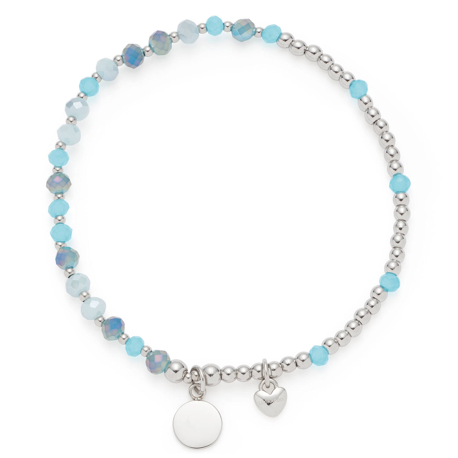 Leonardo 026299 Damen-Armband Amita You & Me Ciao Hellblau