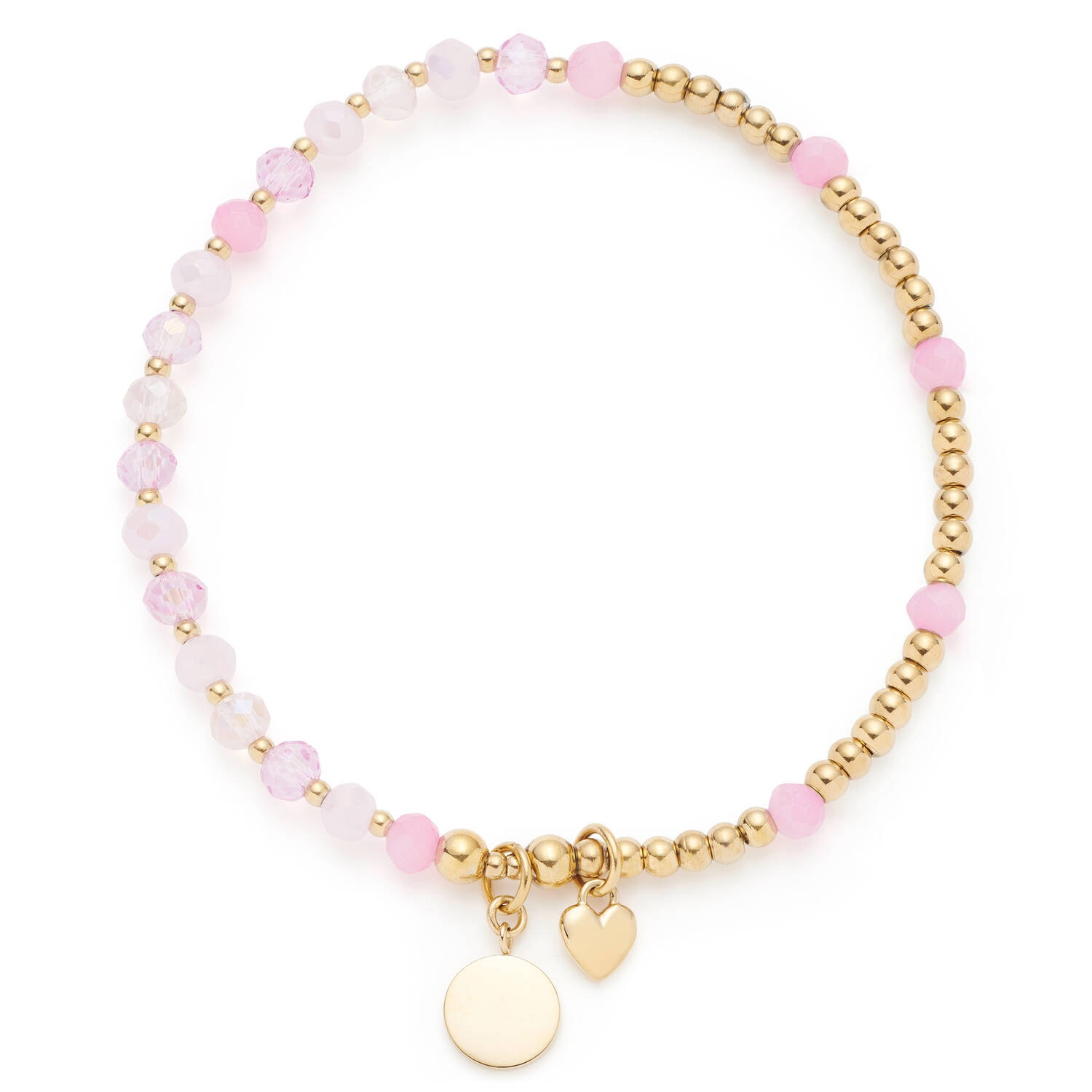 Leonardo 026292 Damenarmband Bonella You & Me Ciao Goldfarben/Rosa