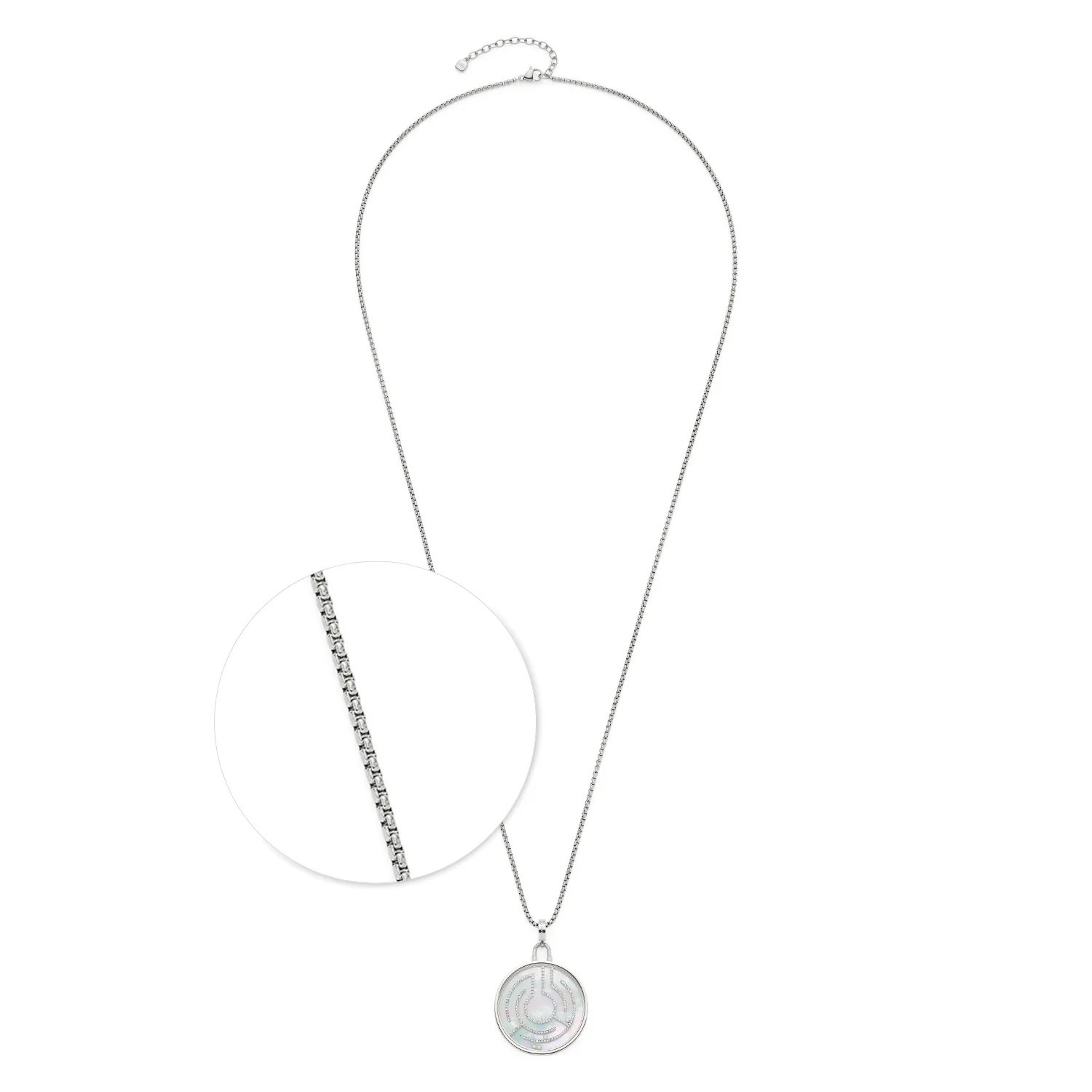 Leonardo 024366 Collier für Damen Joy 80 cm Stahl