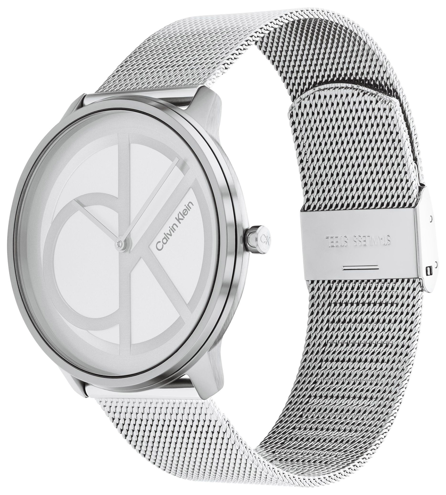 Calvin Klein Herren-Armbanduhr CK Iconic mit Meshband 25200027 