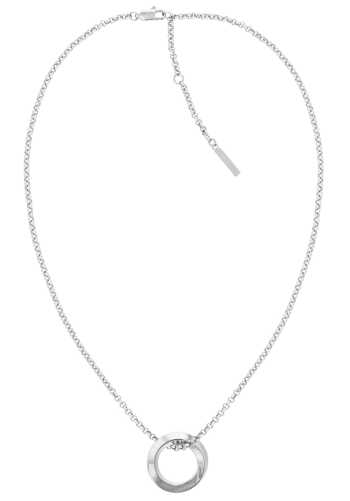 Calvin Klein 35000306 Damen-Kette Edelstahl Twisted Ring