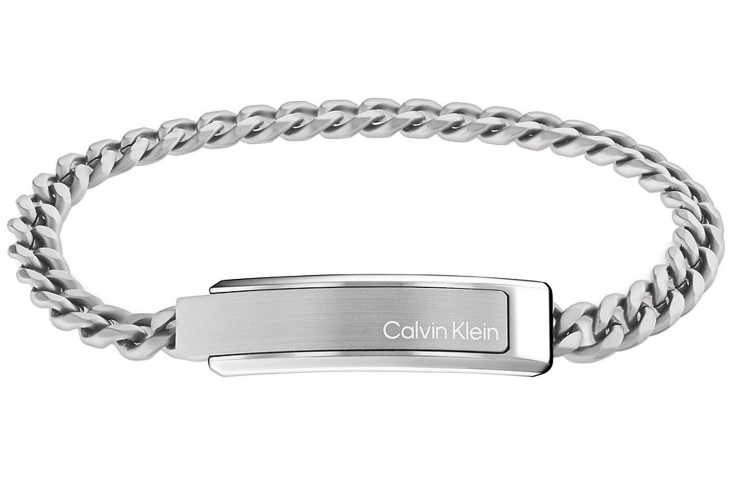 Calvin Klein 35000048 Herren-Armband Edelstahl Silberfarben Iconic ID