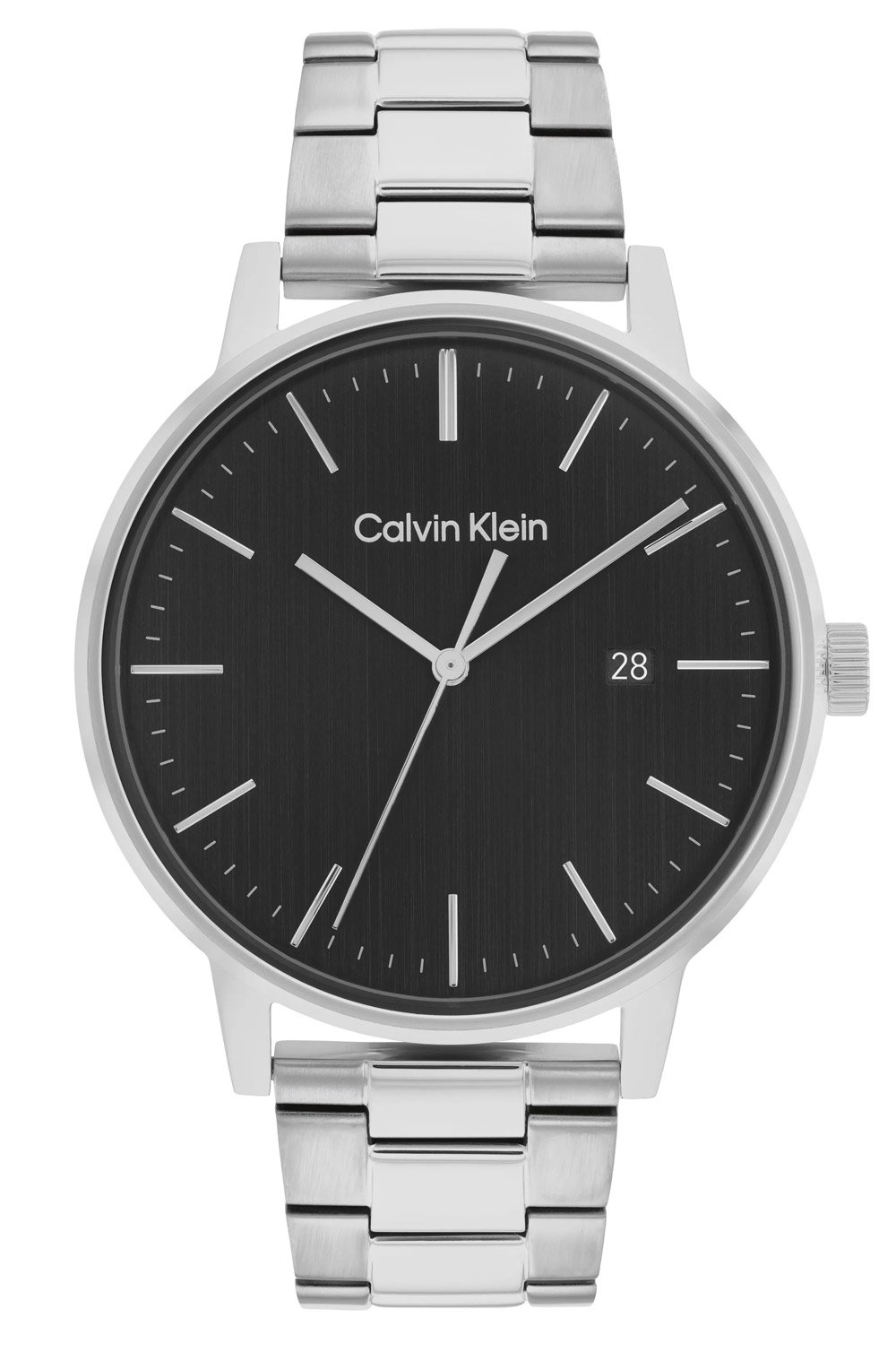 Calvin Klein 25200053 Herrenuhr Linked Bracelet Stahl/Schwarz