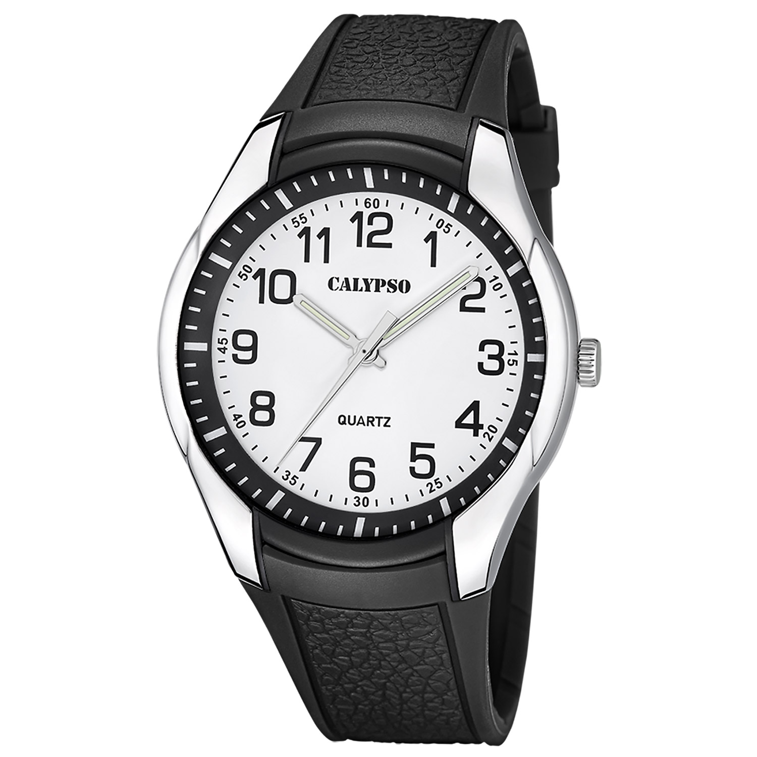Calypso K5843/1 Armbanduhr für Herren Quarz Schwarz/Weiß Calypso K5843/1 Armbanduhr für Herren Quarz Schwarz/Weiß