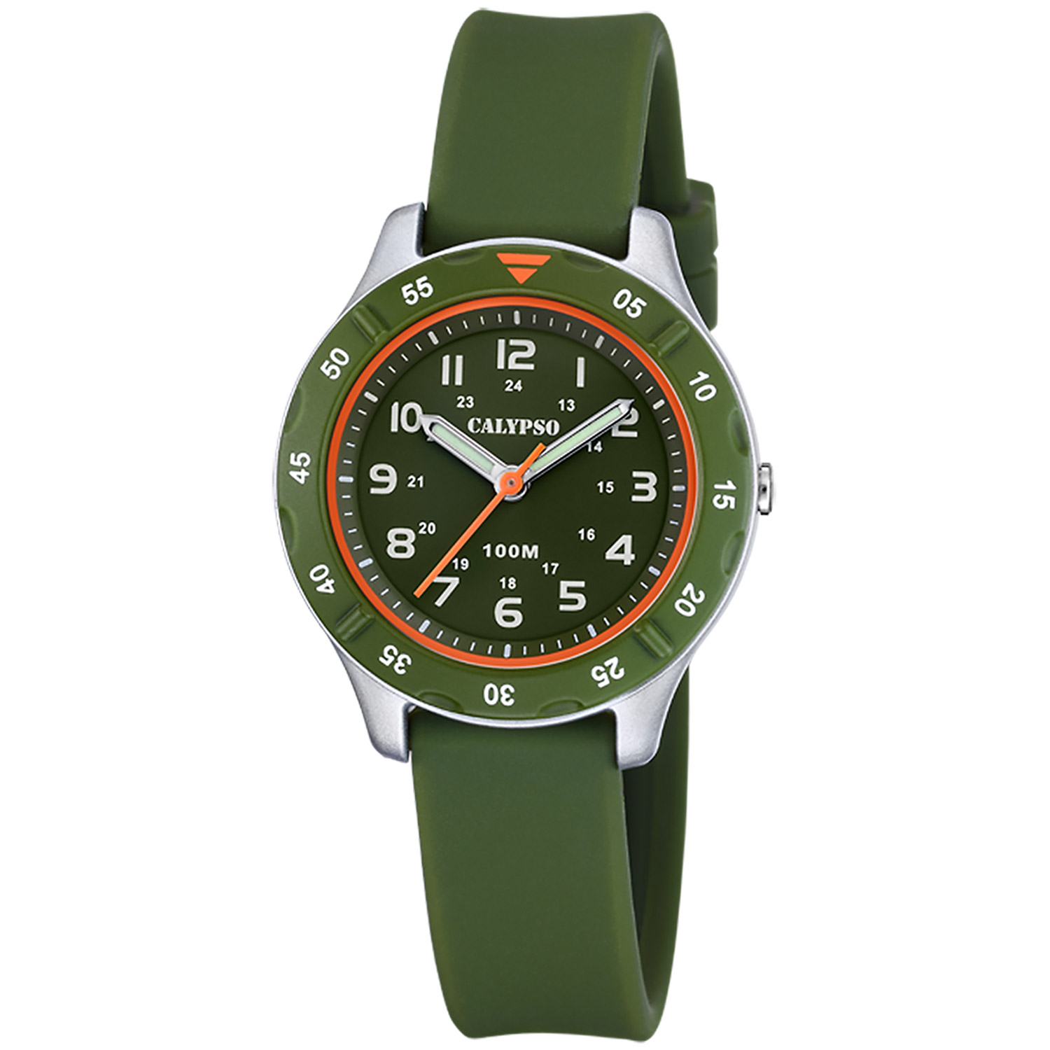 Calypso Calypso K5847/2 Kinder und Jugenduhr Quarz Moosgrün 10 bar