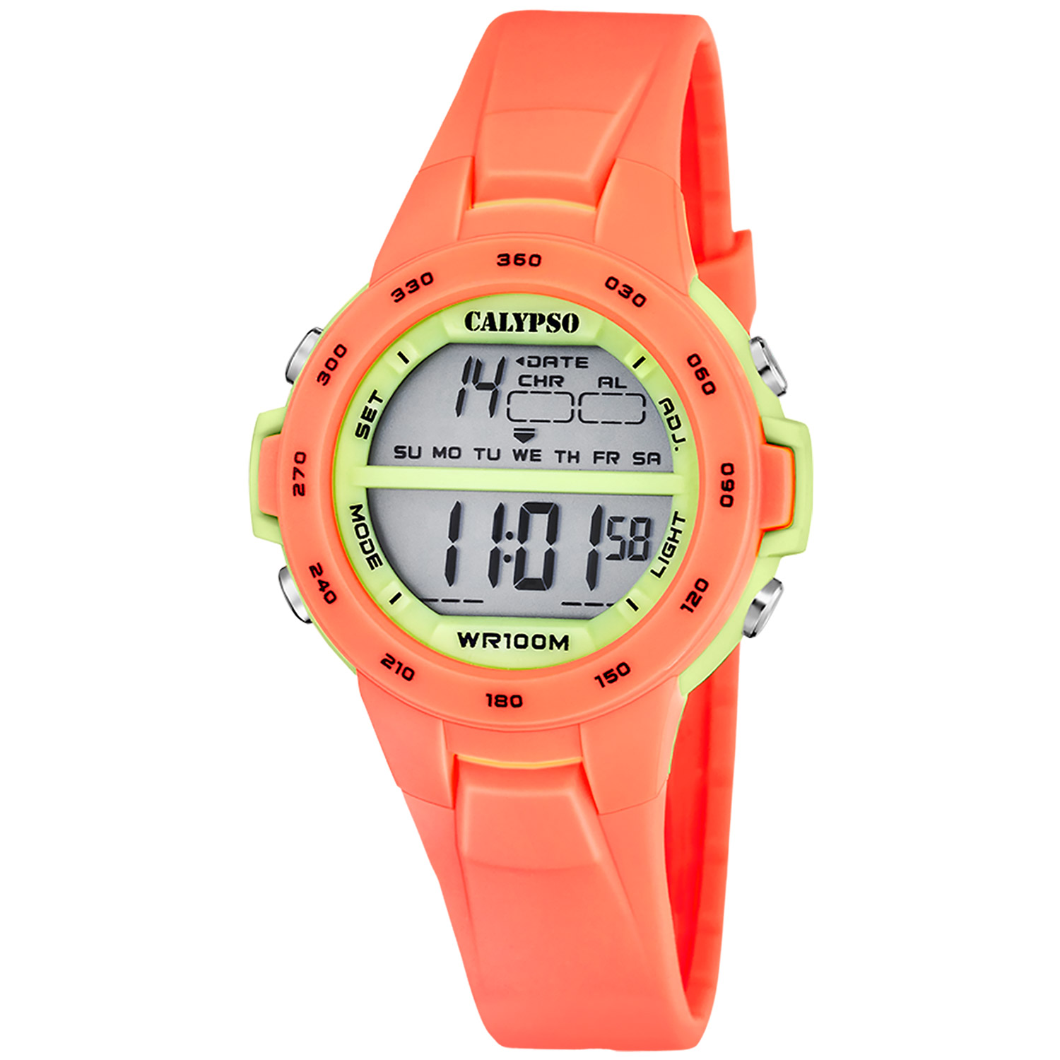 Calypso Calypso K5850/4 Kinder und Jugenduhr Digital Orange 10 bar