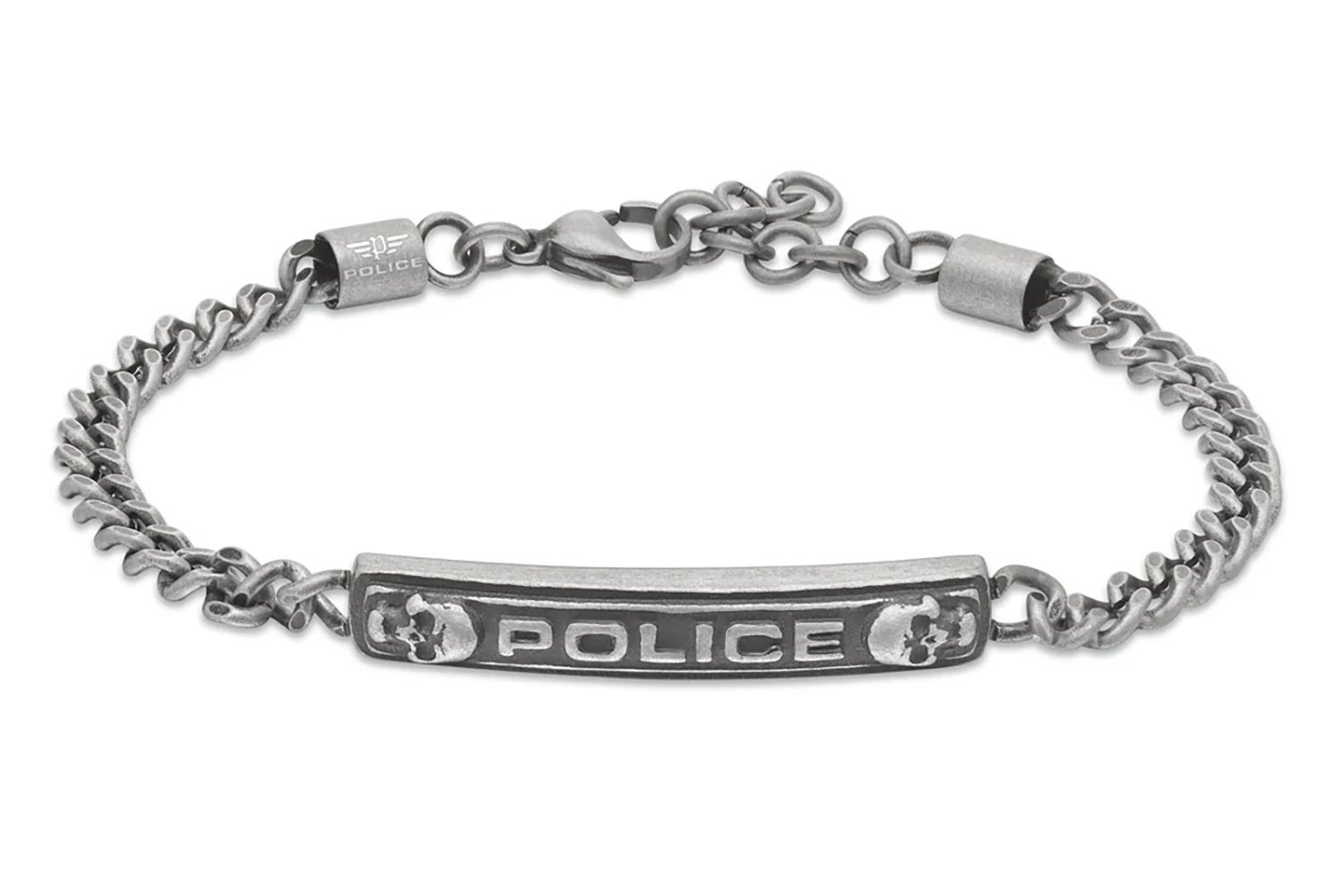 Police PEAGB0037601 Herren-Armband Cranio Edelstahl