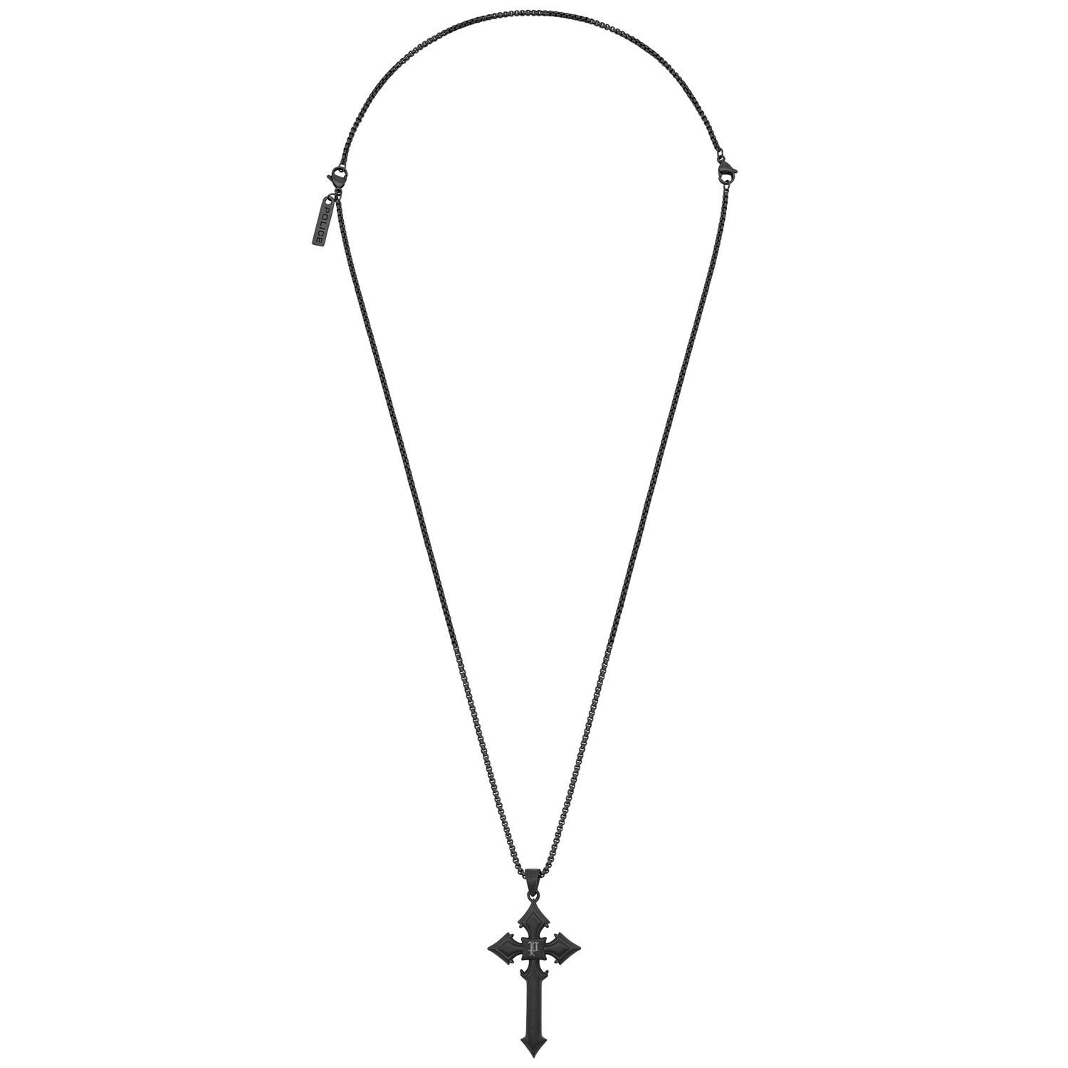 Police PEAGN0082201 Herrenkette Covenant Grau