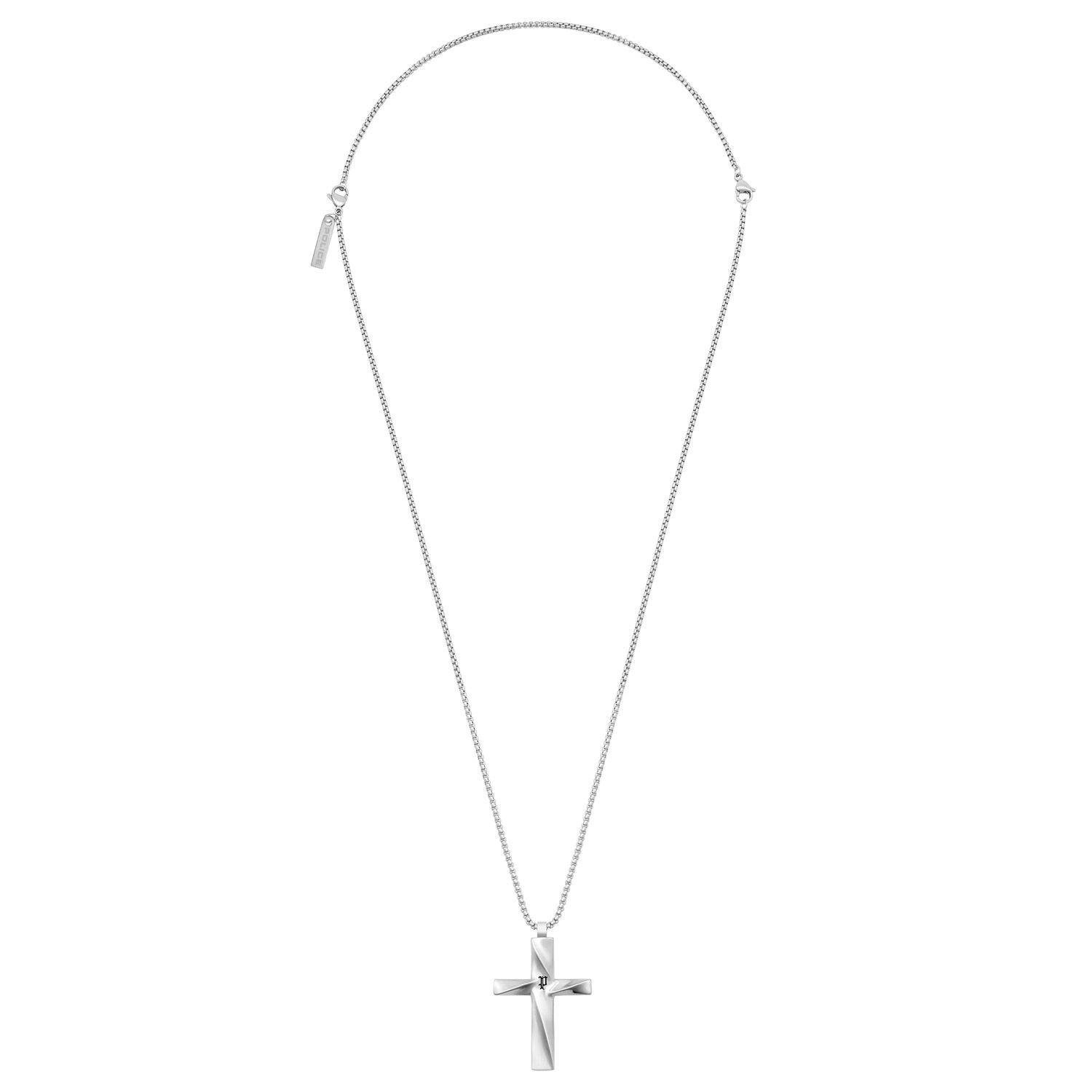 Police PEAGN0081704 Herren-Halskette Contorto Edelstahl