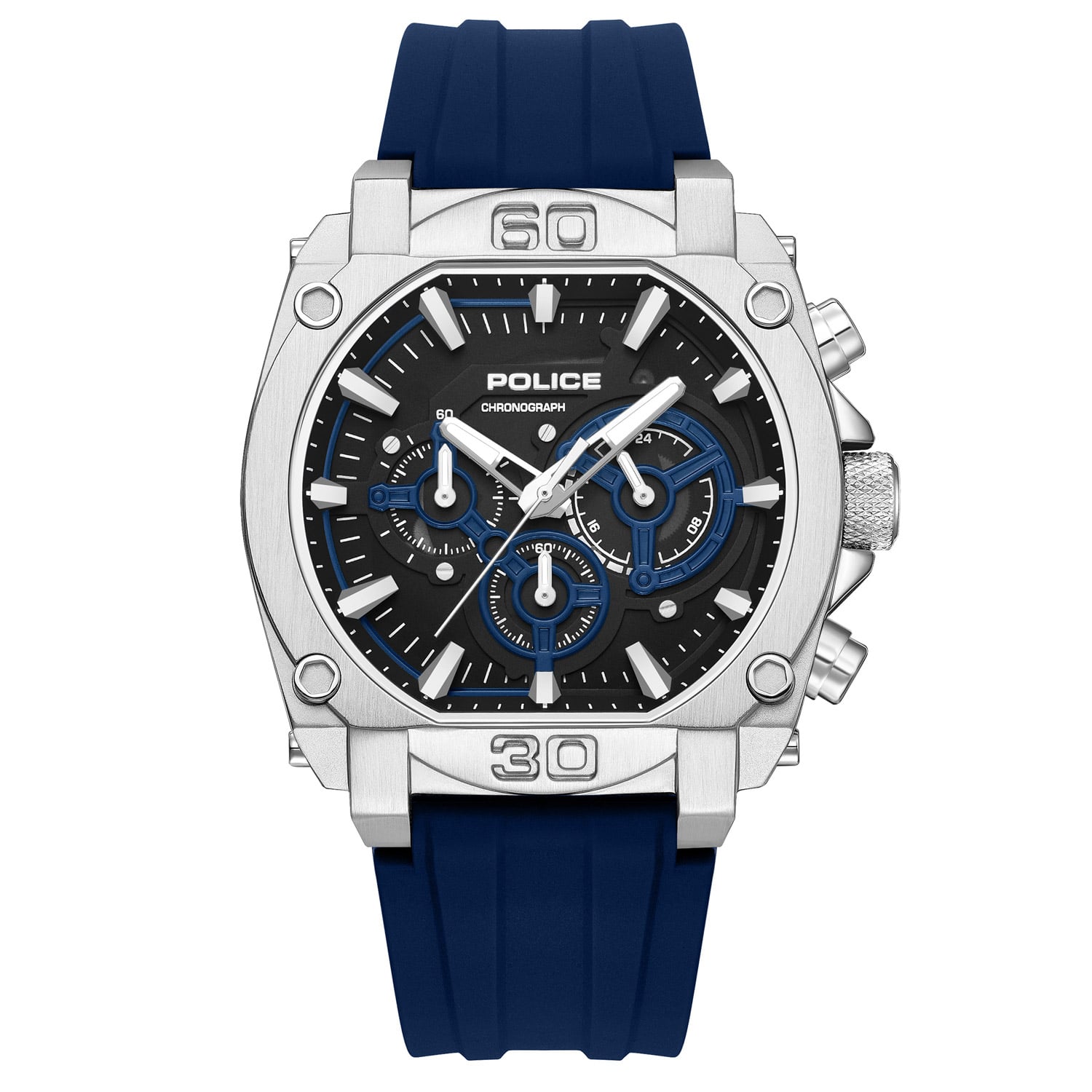 Police Police PEWGO0092904 Herrenuhr Quarz Chronograph Norwood Blau